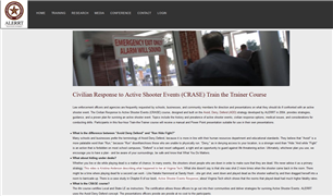 Image for ALERRT Civilian Response to Active Shooter Events Train-the-Trainer