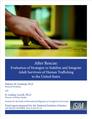 Image for After Rescue: Evaluation of Strategies to Stabilize and Integrate Adult Survivors of Human Trafficking to the United States