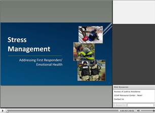 Image for COAP Webinar: Stress Management - Addressing First Responders' Emotional Health