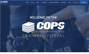Image for COPS Online Training Portal