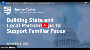 Image for Building State and Local Partnerships to Support Familiar Faces