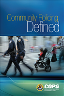 Image for Community Policing Defined