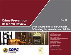 Image for Crime Prevention Research Review  Drug Court's Effects on Criminal Offending for Juveniles and Adults
