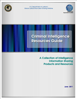 Image for Criminal Intelligence Resources Guide