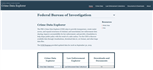 Image for FBI Crime Data Explorer