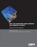 Image for First-Line Supervision Under Compstat and Community Policing - Lessons from Six Agencies
