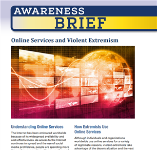 Image for Awareness Brief: Online Services and Violent Extremism