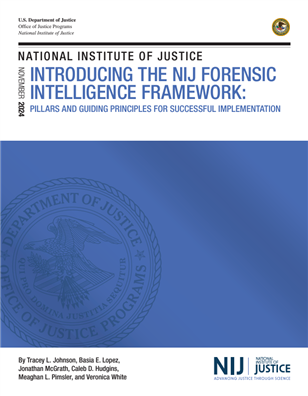 Image for Introducing the NIJ Forensic Intelligence Framework: Pillars and Guiding Principles for Successful Implementation