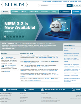 Image for National Information Exchange Model (NIEM) Technical Support Project