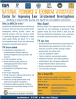 Image for National Resource & Technical Assistance Center for Improving Law Enforcement Investigations