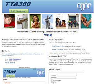 Image for TTA360 - OJJDP's Training and Technical Assistance Portal