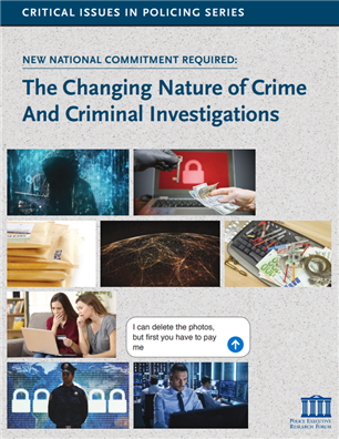 Image for The Changing Nature of Crime And Criminal Investigations