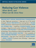 Image for Reducing Gun Violence: What Works and What Can Be Done Now