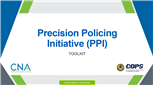 Image for Precision Policing Initiative (PPI) Toolkit