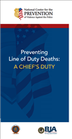 Image for Preventing Line of Duty Deaths: A Chief's Duty