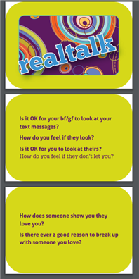 Image for Real Talk - Conversation Cards for Educating Teens on Healthy Relationships