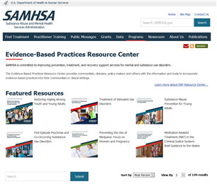 Image for Evidence-Based Practices Resource Center