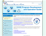 Image for SANE Program Development and Operation Guide