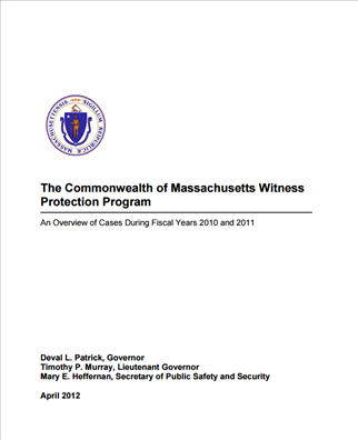 Image for The Commonwealth of Massachusetts Witness Protection Program